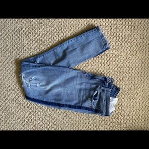 Abercrombie Skinny Jean with Stripe